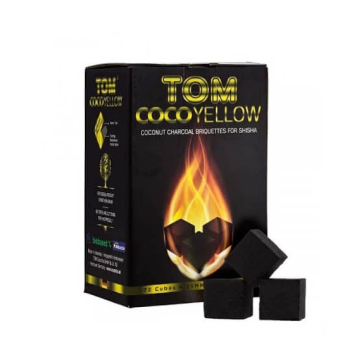 Καρβουνάκια TOM COCO Yellow 1kg